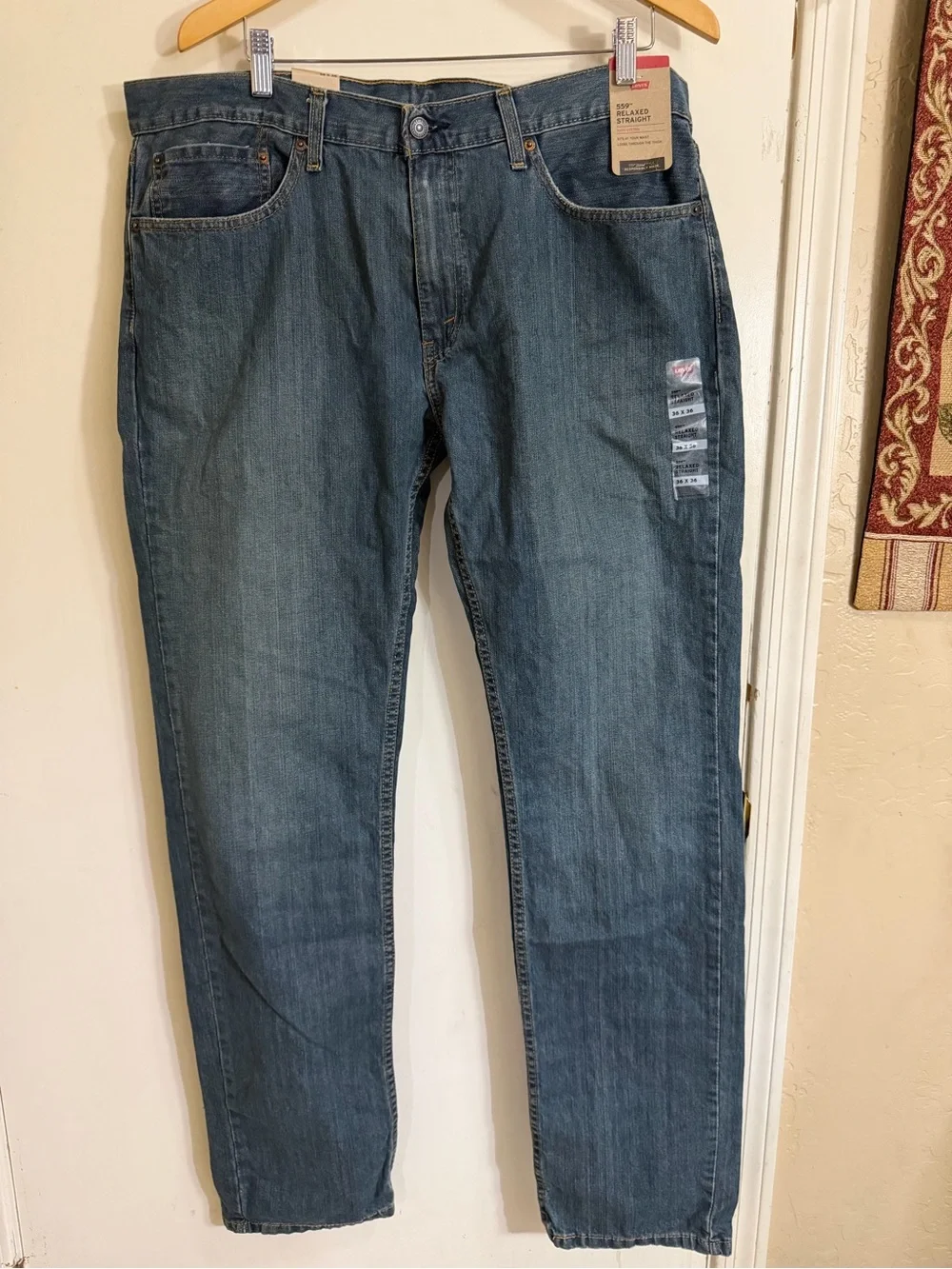 Levi’s 559 Relaxed Straight Men Jeans 36x36 (140)